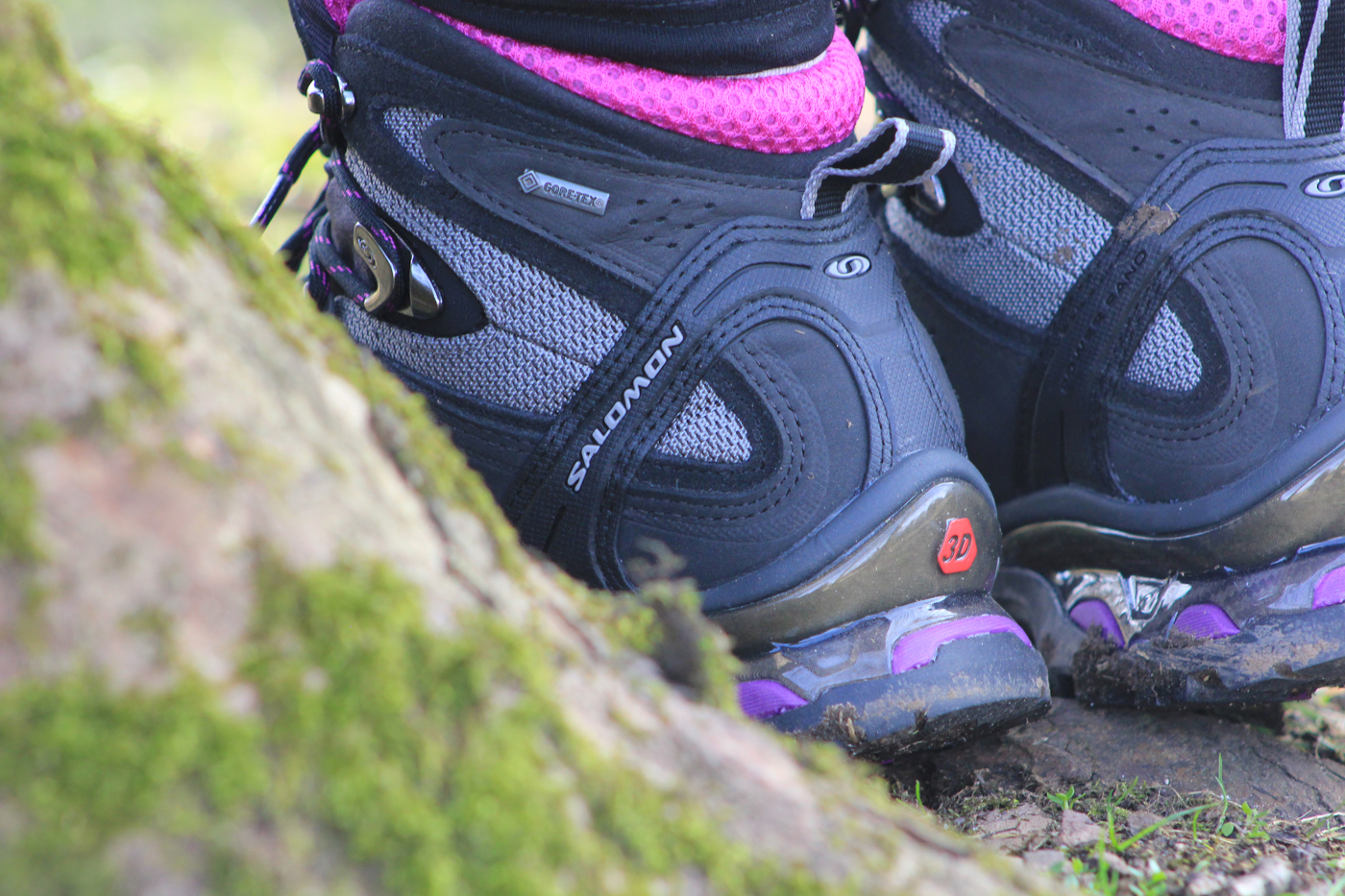 Salomon Women Comet 3D Lady GTX Waterproof Hiking Trail Camping Boot Size 9