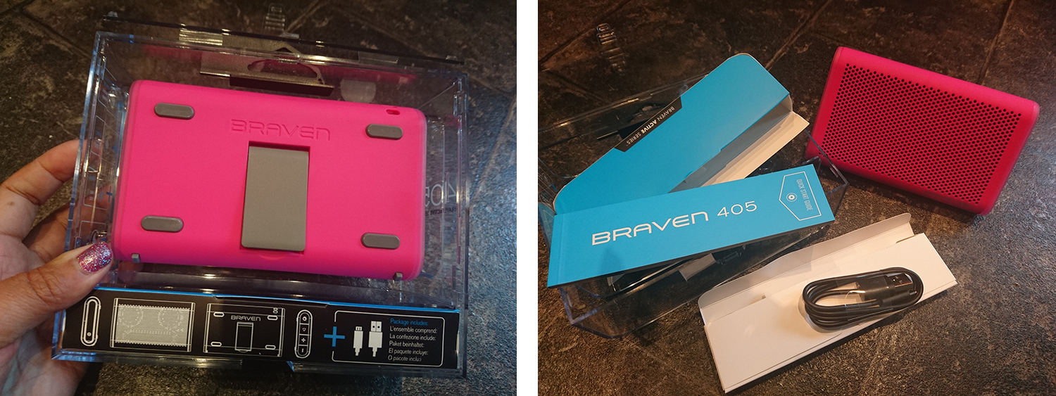 Braven Active Series 405 HD Bluetooth Waterproof Speaker - White
