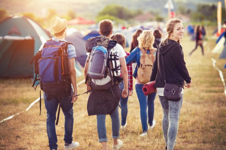 Festival camping tips