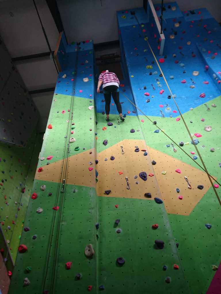 Shell Robshaw-Bryan Climbing at Kilnworks