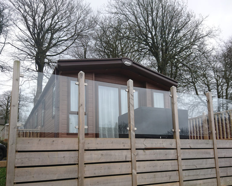 The lodge at Juliots Well in Cornwall