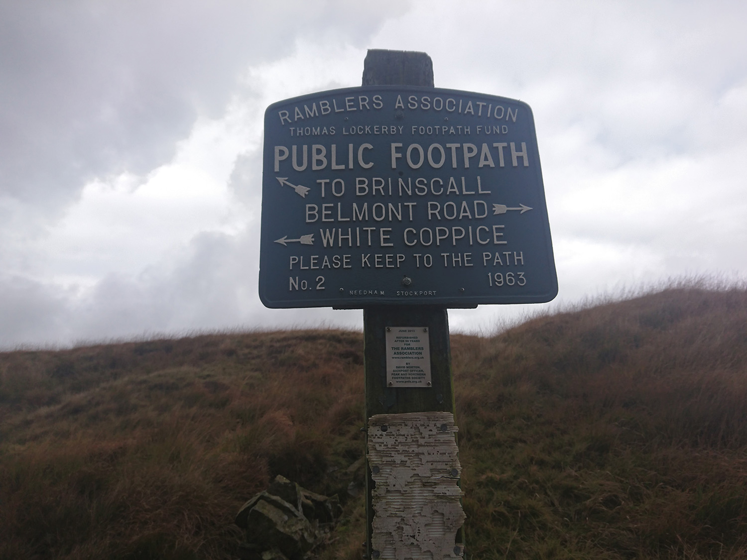 Walking Brinscall via White Coppice to Great Hill