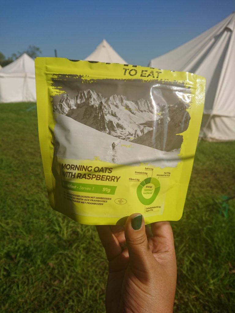 freeze dried camp food