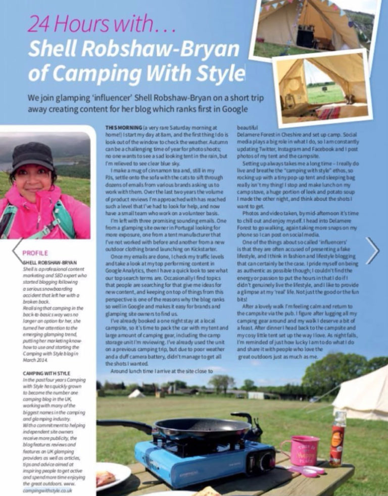 Open Air Business Magazine feature