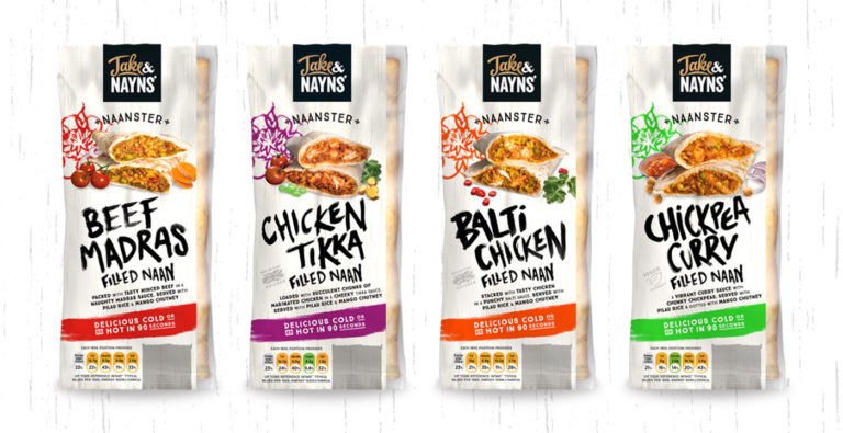 Jake & Nayns' Filled Naan Breads