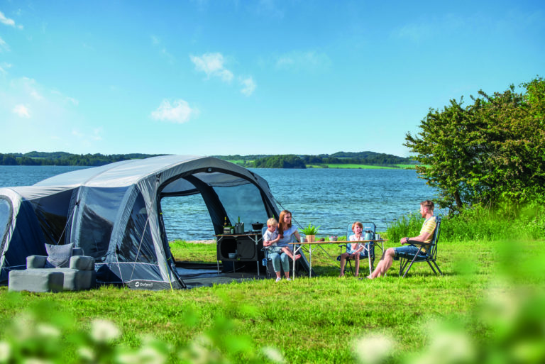 Outwell Roseville inflatable family tents