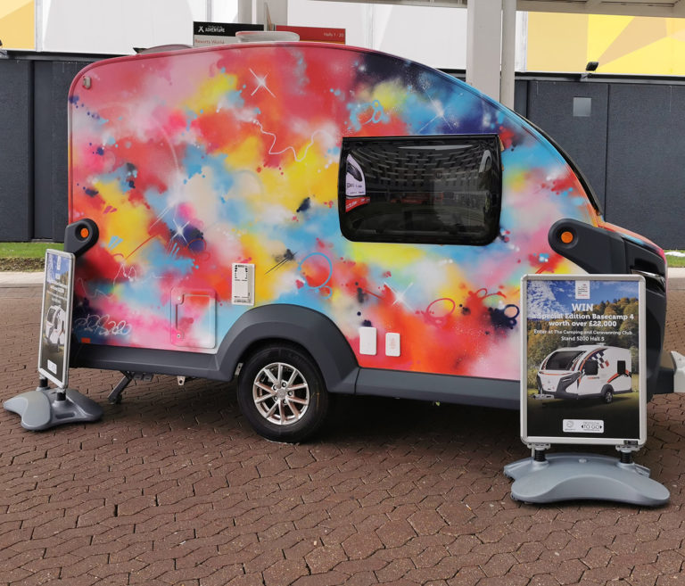 new Basecamp 4 Special Edition crossover camping vehicle competition