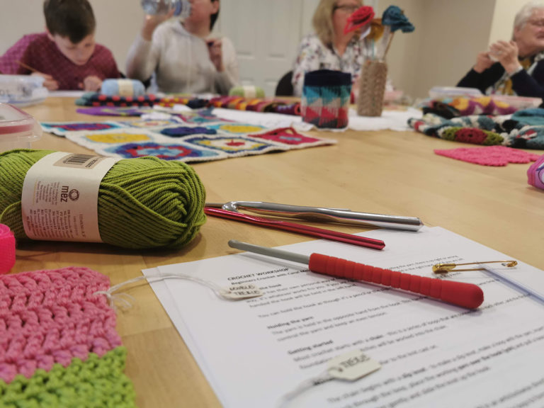WELLBEING | Getting Crafty (and mindful!) With A Crochet Class at Black Sheep Wools