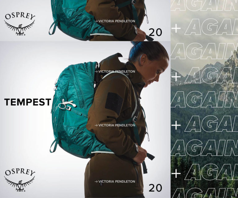 Osprey female backpacks