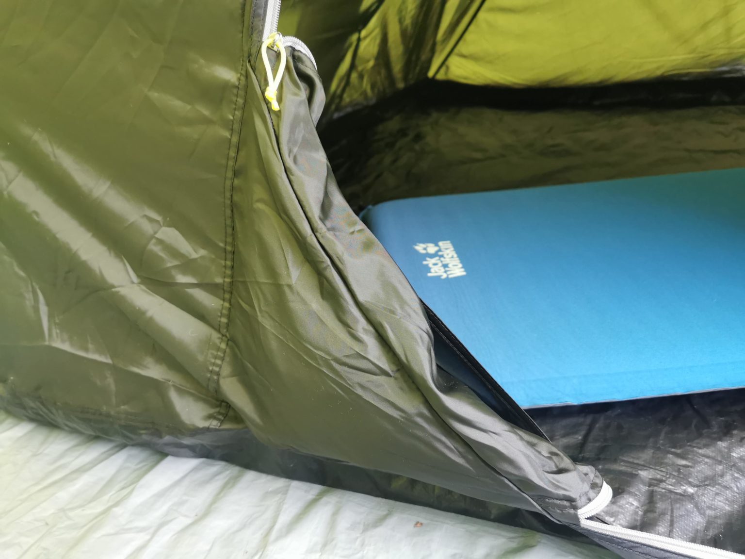 Camping In The Vango Skye Air II 400 AirBeam Tent - Review