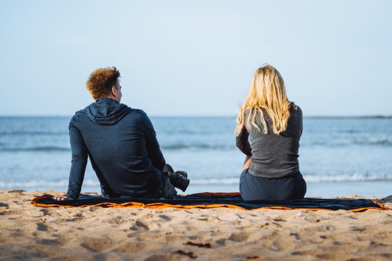 Couple on a beach