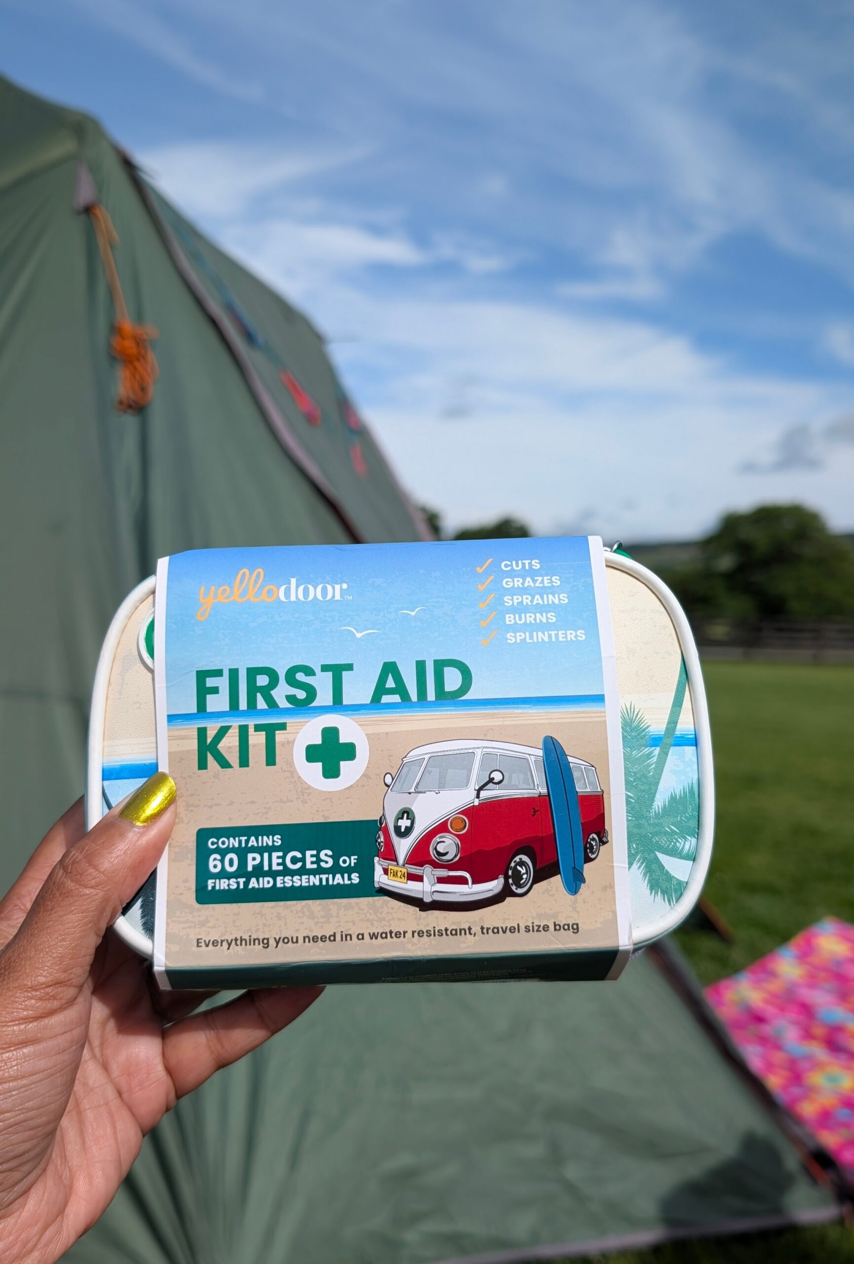 camping first aid kit