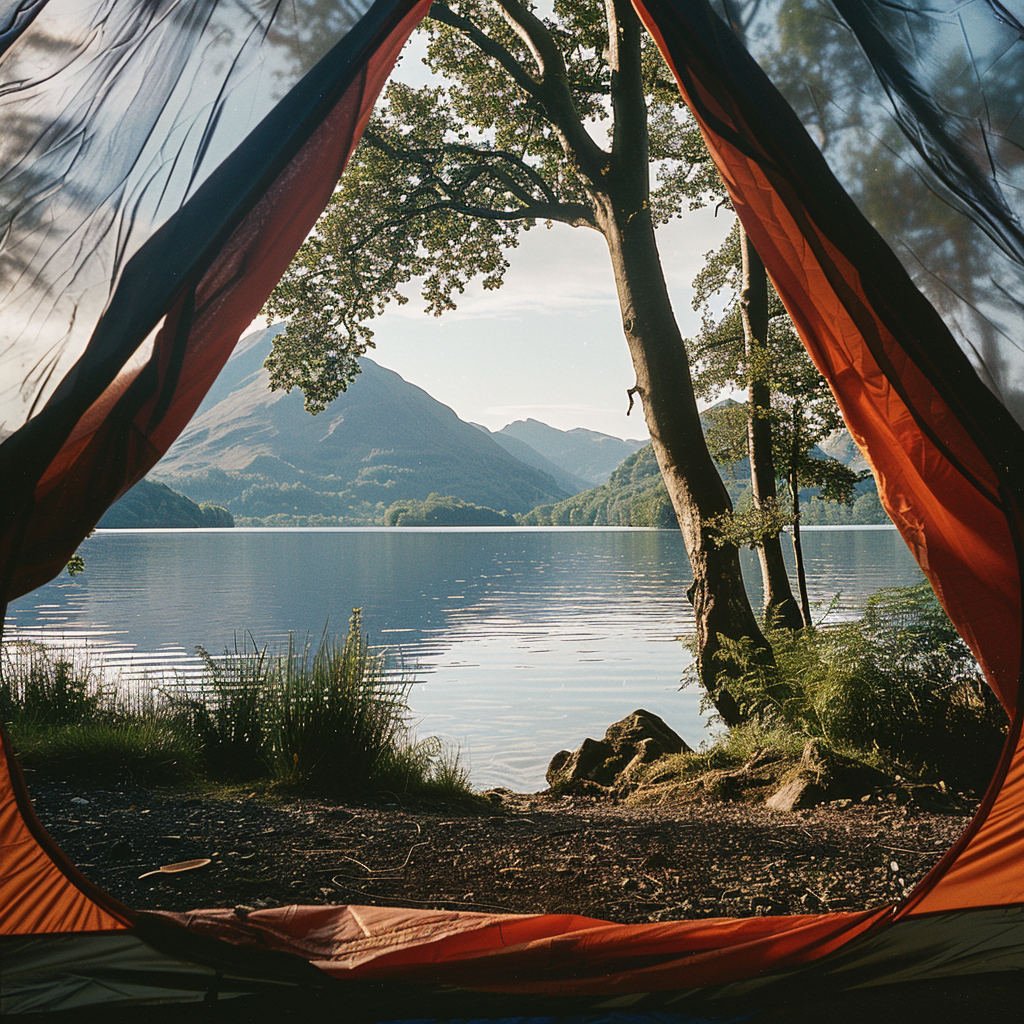 Wild camping with kids this summer