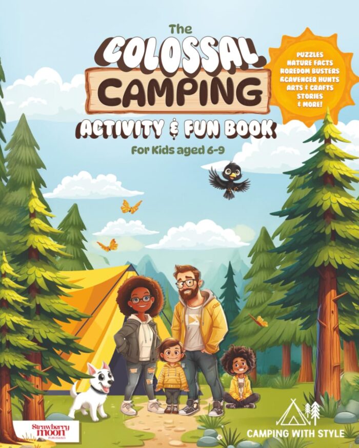 Camping with style activity book