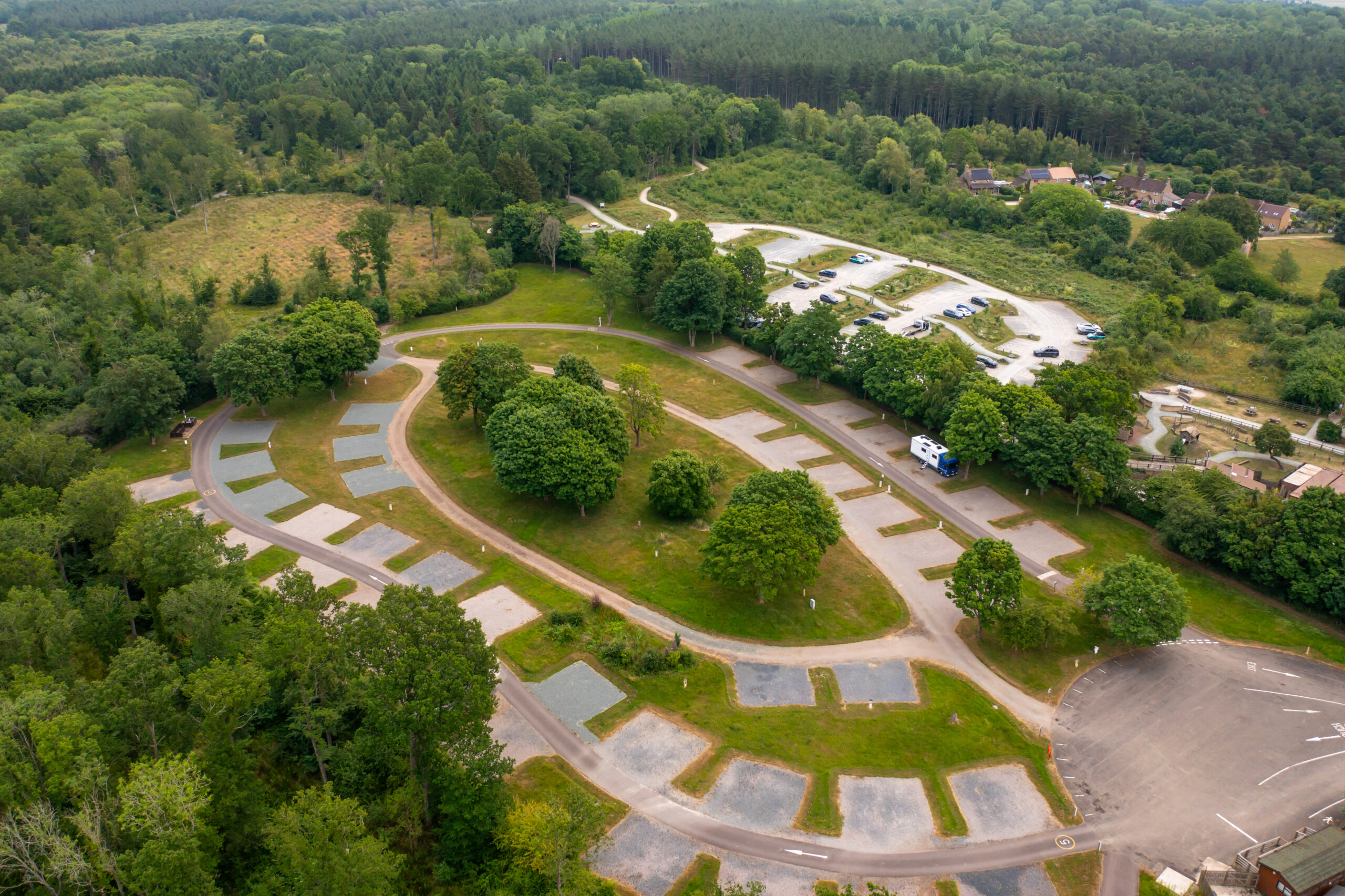 Fineshade Wood Campsite, Northamptonshire