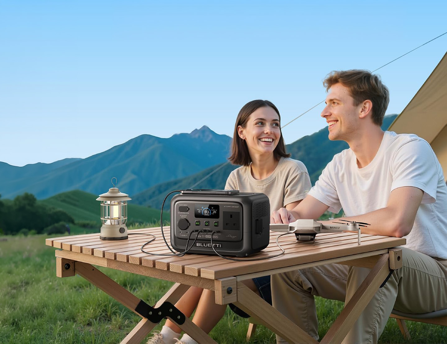 BLUETTI Elite 30 V2 Portable Power Station | 600W 288Wh 