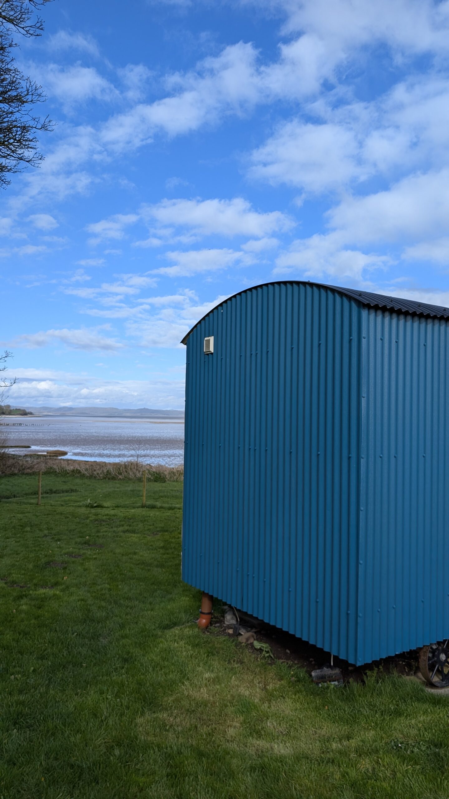 Seashell shepherd's hut cumbria review