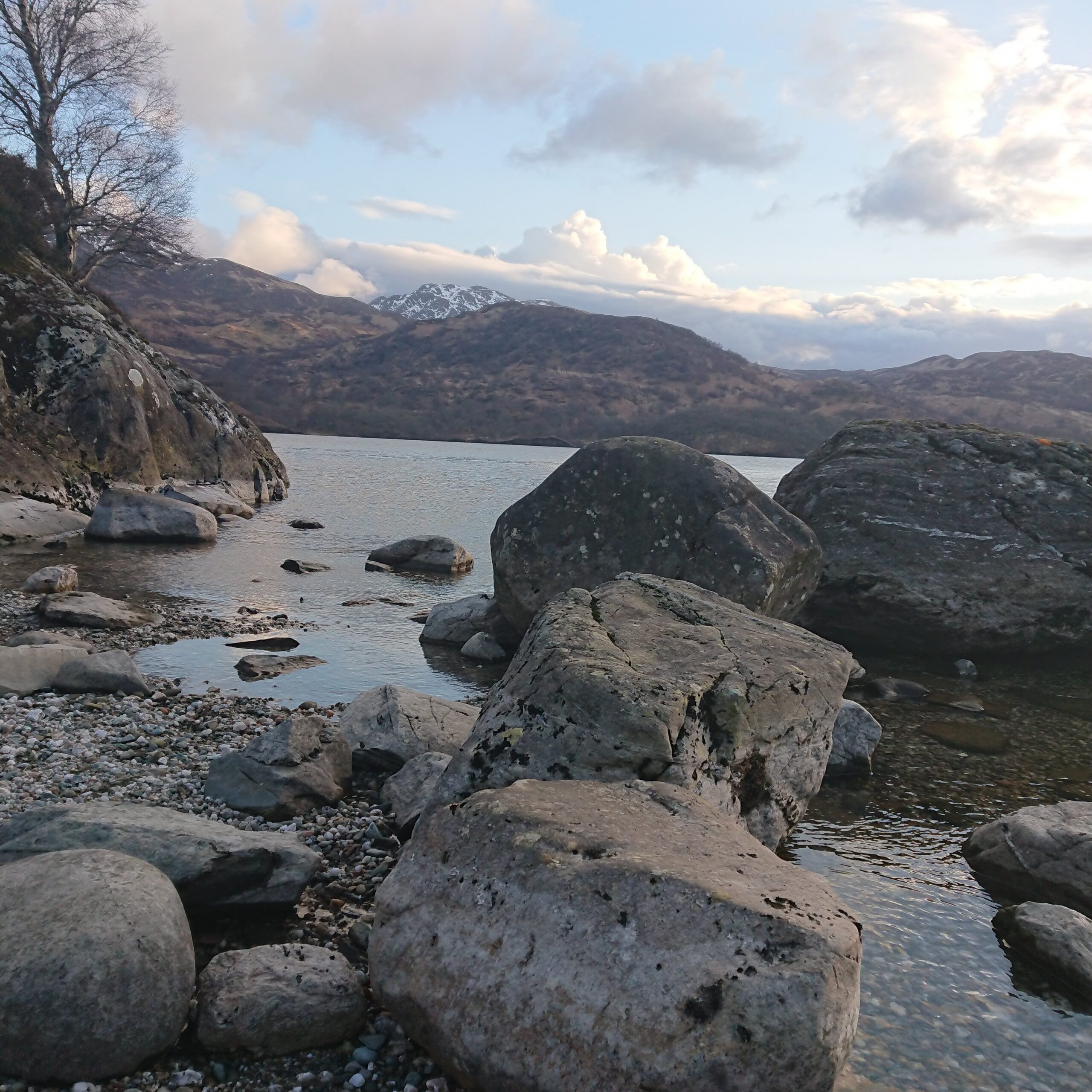 Loch katrine in scotland
