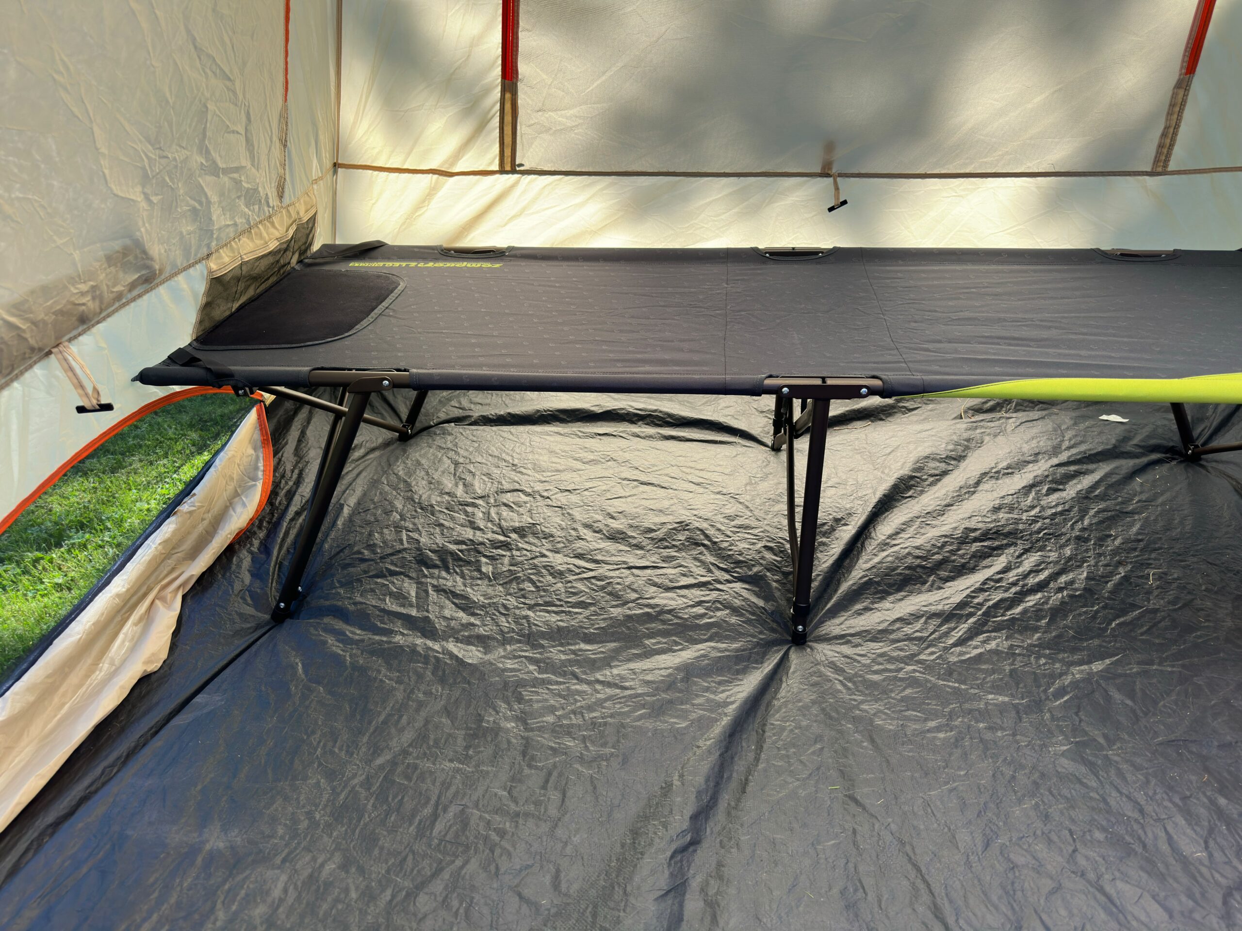 zempire z folding camp cot review