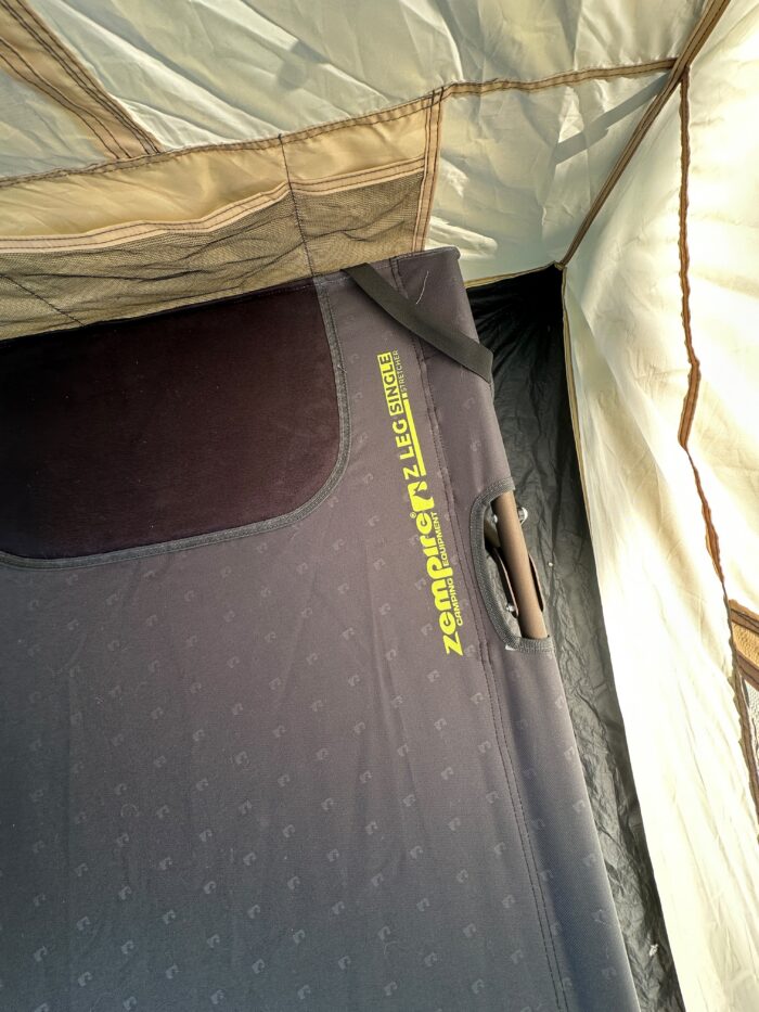 zempire z folding camp cot review