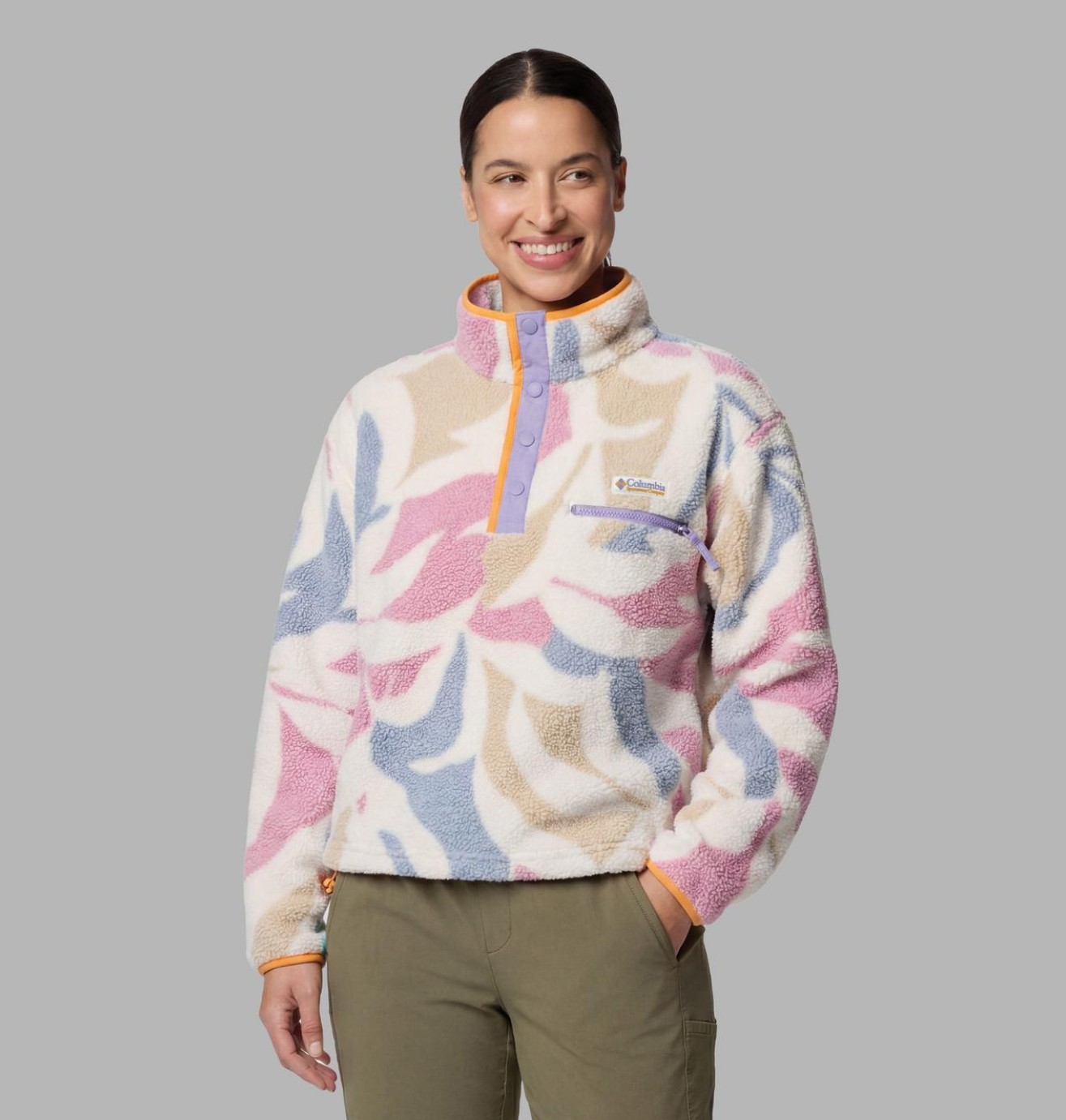 Columbia Helvetia™ II Cropped Sherpa Fleece