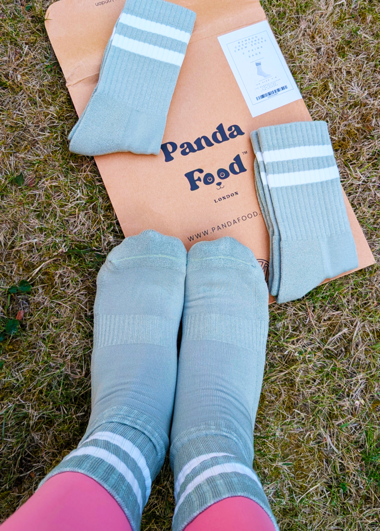 Panda food bamboo socks review