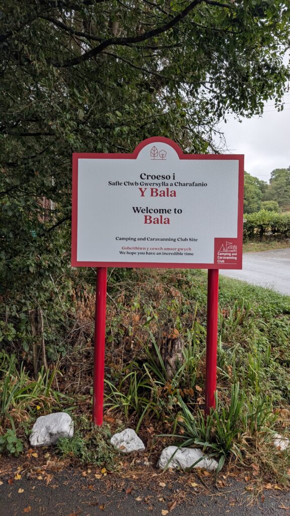Bala Camping and Caravanning Club Site