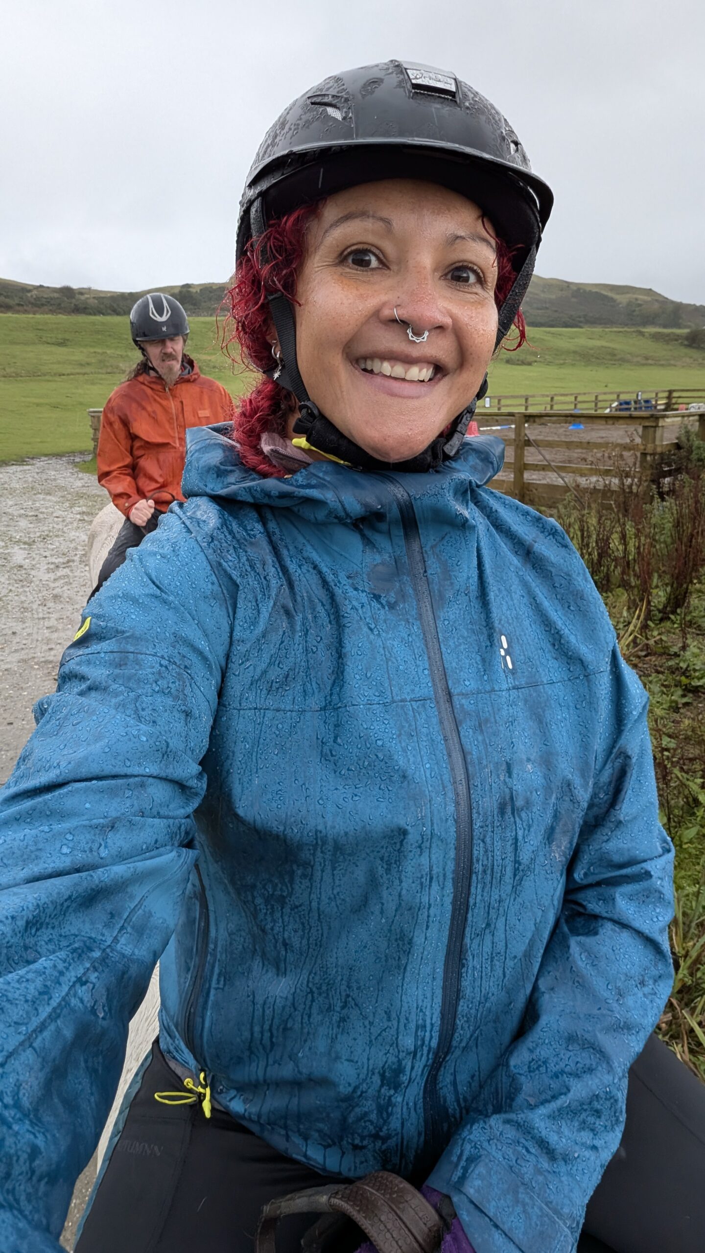 Pony riding on Mull in Scotland